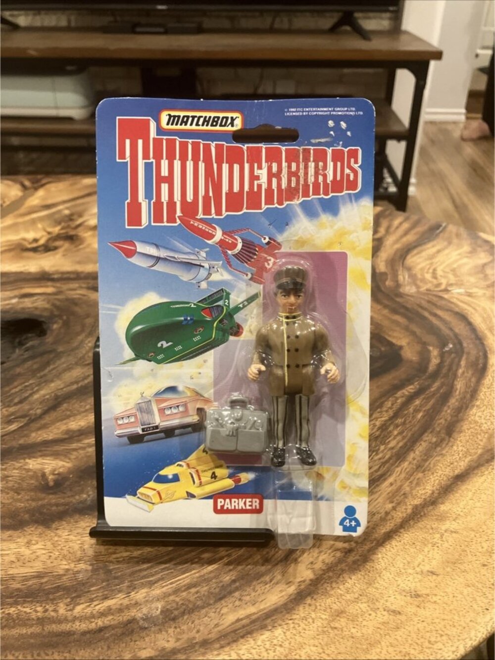 Vintage Matchbox Thunderbirds Parker Figure